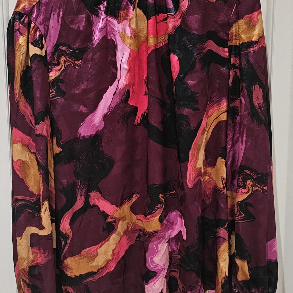 Abstract Print Women's Shirt